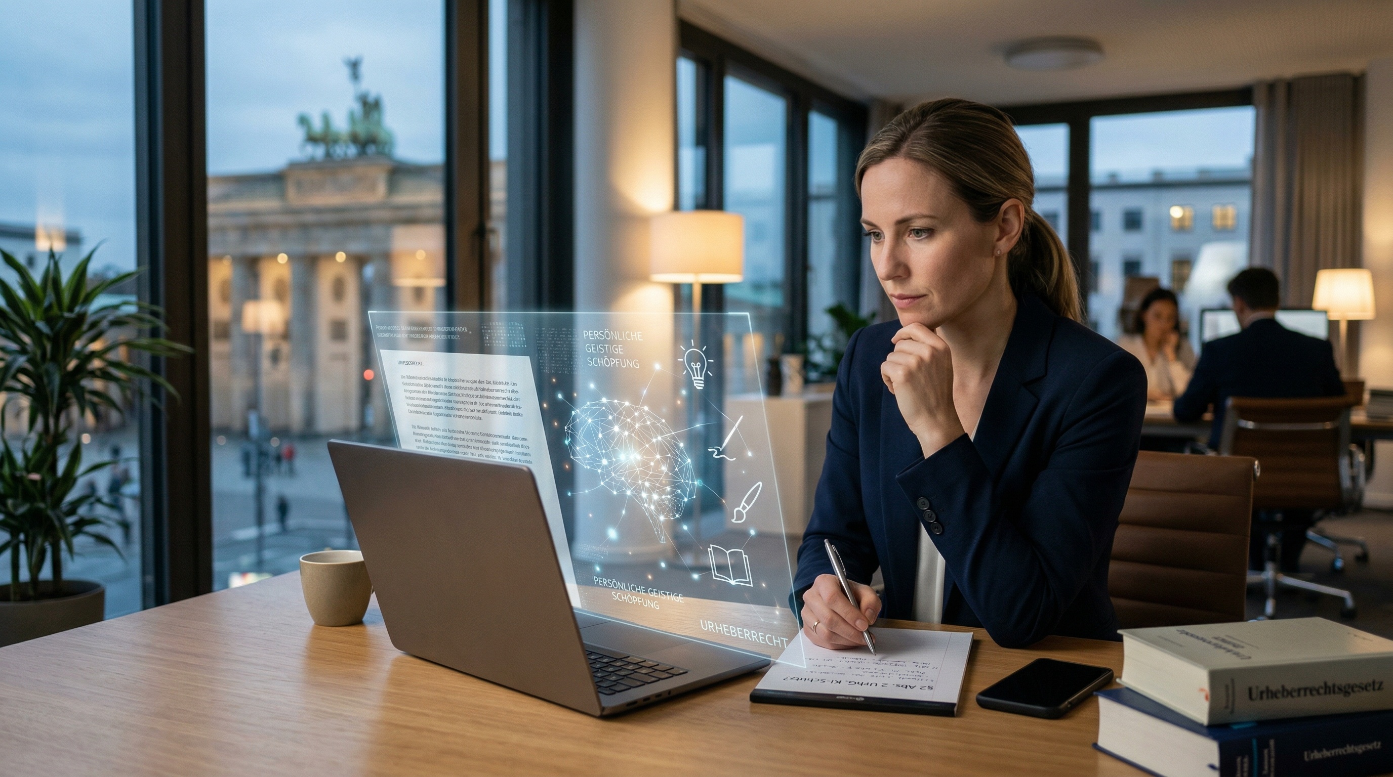 Ist KI-Output urheberrechtlich geschützt? Aktuelle Rechtslage